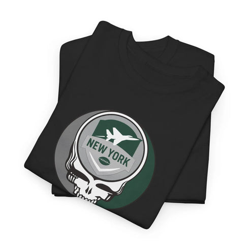 Grateful Dead - New York Jets Stealie Unisex T-Shirt - NFL - StealieShop